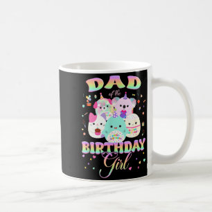 Birthday Family Squish Squad Dad Of The Birthday G Coffee Mug