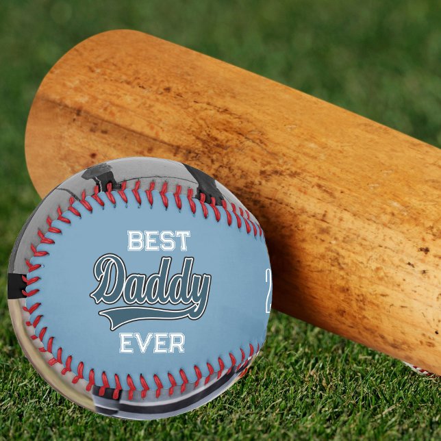 Birthday/ Father's Day Baseball Gift for Dad (A father I will look up to no matter how tall I get best daddy ever Father's Day baseball)