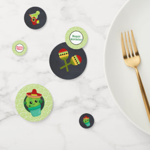 Birthday Fiesta Southwest Theme Confetti