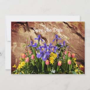 Birthday Flat Save The Date Card