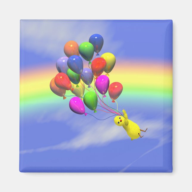 Birthday Flight Magnet (Front)