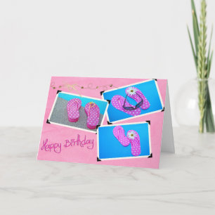 Birthday Flip-Flops Card