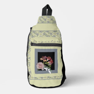 Birthday Floral Print Cut Sew Bag