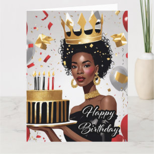 Birthday -Folded Greeting Card