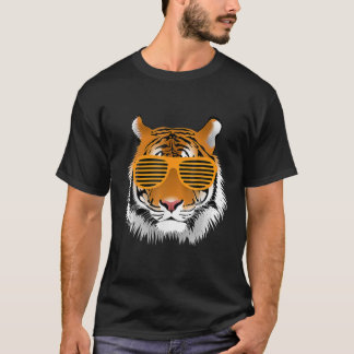 Birthday For Boy Cool Tiger Striped Animal Theme P T-Shirt