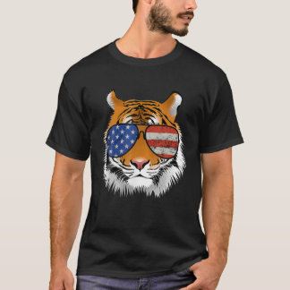 Birthday For Boy Cool Tiger Striped Animal Theme P T-Shirt