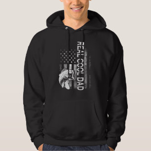 Birthday For Dad Cool Fishing Fun Daddy Father's Hoodie