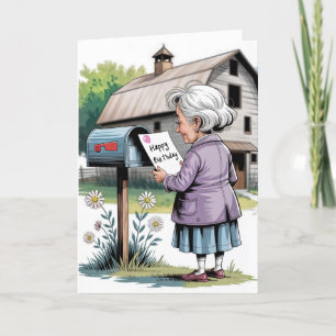 Birthday For Grandma Card