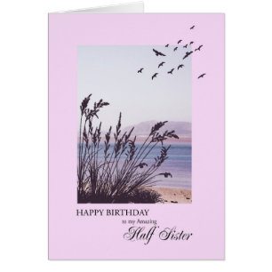 Birthday for Half Sister, seaside scene