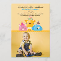 Birthday Friends Photo Invitation