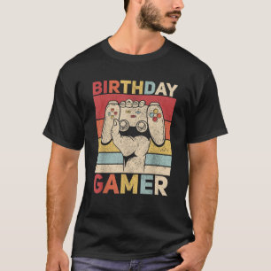Birthday Gamer Video Game Bday Gaming Apparel Boys T-Shirt
