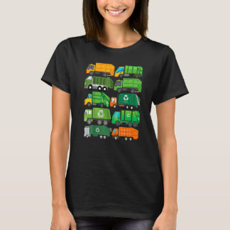 Birthday Garbage Truck Recycling Day Trash Waste S T-Shirt