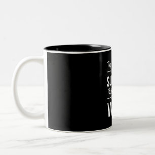Birthday Gift A Man Of Success Two-Tone Coffee Mug