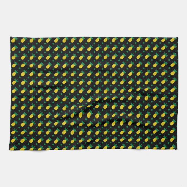 Birthday Gift | Acting Like A Pineapple Tea Towel (Horizontal)