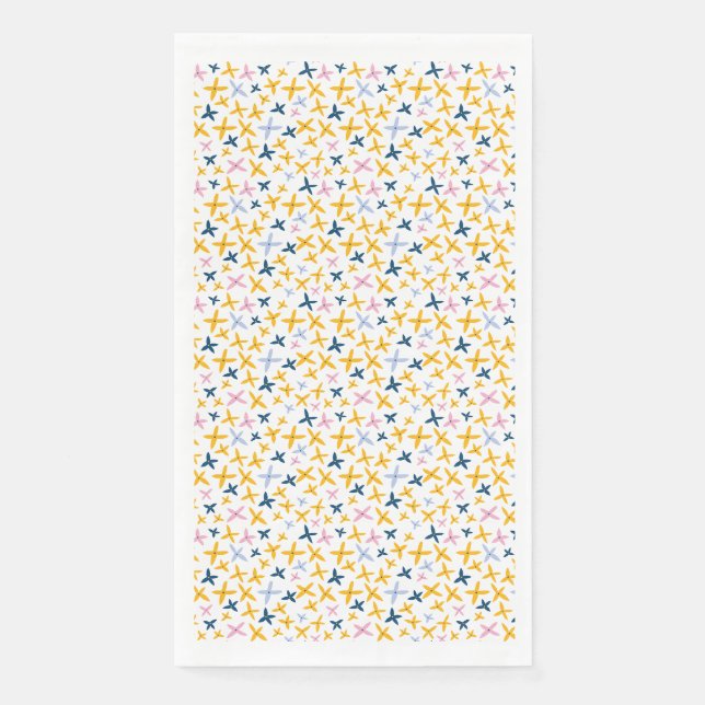 Birthday Gift | All Flowers Keep The Light Napkin (Front)