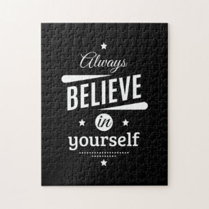 Birthday Gift Always Believe In Yourself Jigsaw Puzzle