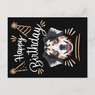Birthday Gift Australian Shepherd Postcard