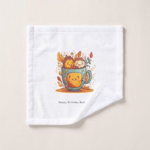 Birthday gift, best friend gift, best tea wash cloth