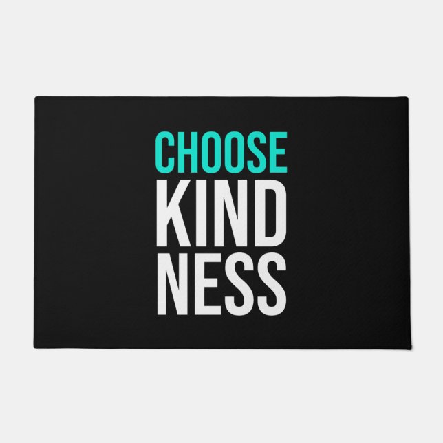 Birthday Gift Choose Kindness Doormat (Front)