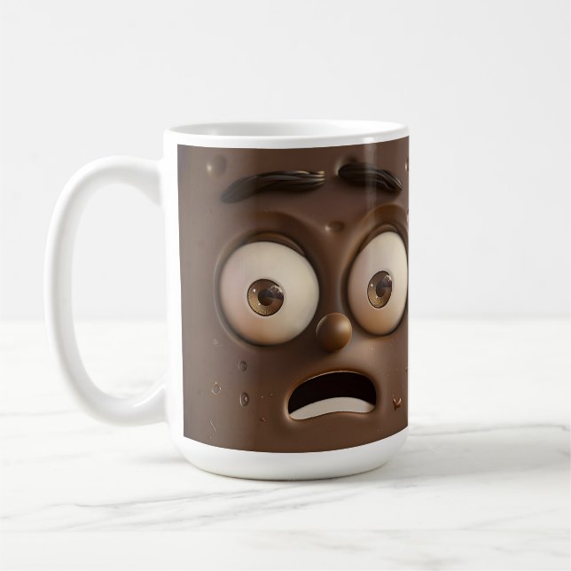 Birthday Gift for Chocolate Lovers Funny Mug (Left)