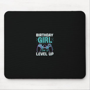 Birthday Gift For Girl Time To Level Up Cool Video Mouse Pad
