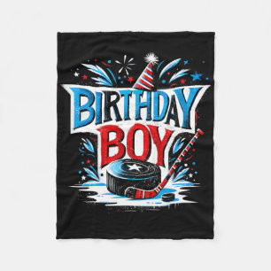 Birthday Gift For Kids Boys Birthday Boy For Ice H Fleece Blanket