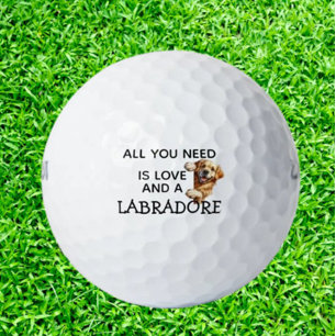  Birthday Gift for LABRADORE LOVER Golf Balls