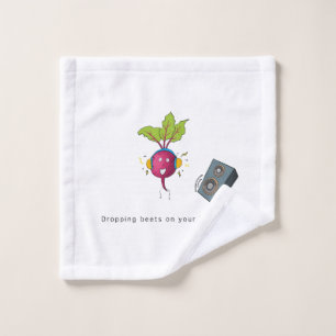 Birthday gift, funny gift, happy birthday wash cloth
