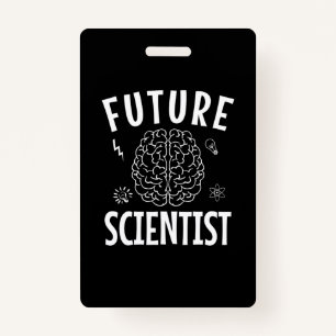 Birthday Gift Future Scientist ID Badge