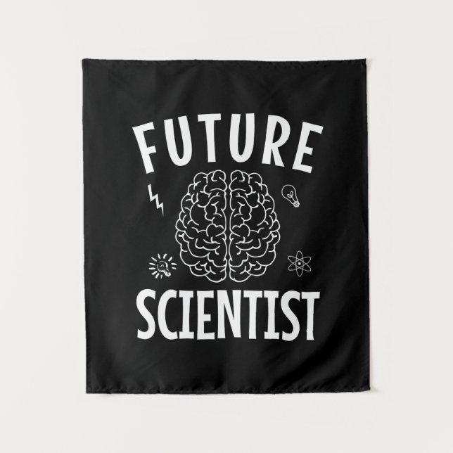 Birthday Gift | Future Scientist Tapestry (Front)