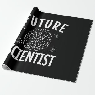 Birthday Gift   Future Scientist Wrapping Paper