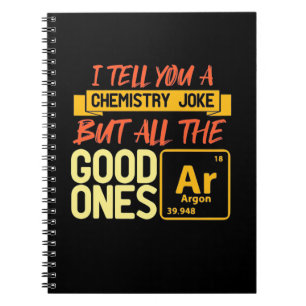Birthday Gift   I Tell You A Chemistry Notebook