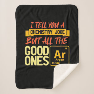 Birthday Gift   I Tell You A Chemistry Sherpa Blanket