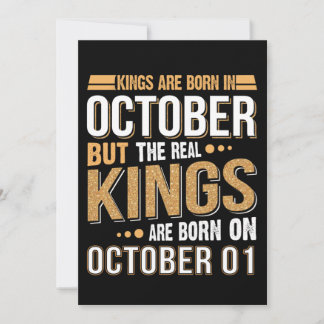 Birthday Gift | Kings Are Born In October Gift