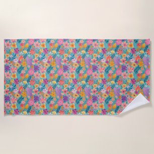 Birthday Gift Life Leads Me To The Beach Towel
