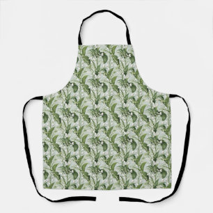 Birthday Gift Lily of the Valley Flower Seamless Apron
