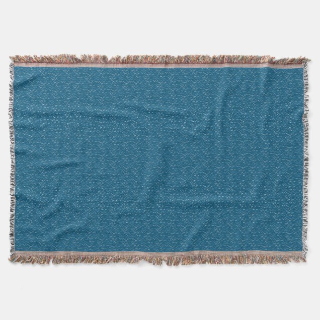 Birthday Gift | Live By The Tides Throw Blanket (Front)