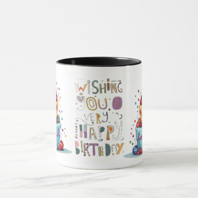 Birthday Gift Mug (Center)