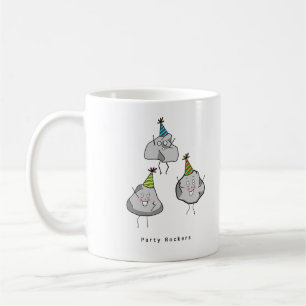 Birthday gift, party rockers, funny gift coffee mug