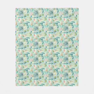 Birthday Gift Saltwater Heals Everything Fleece Blanket