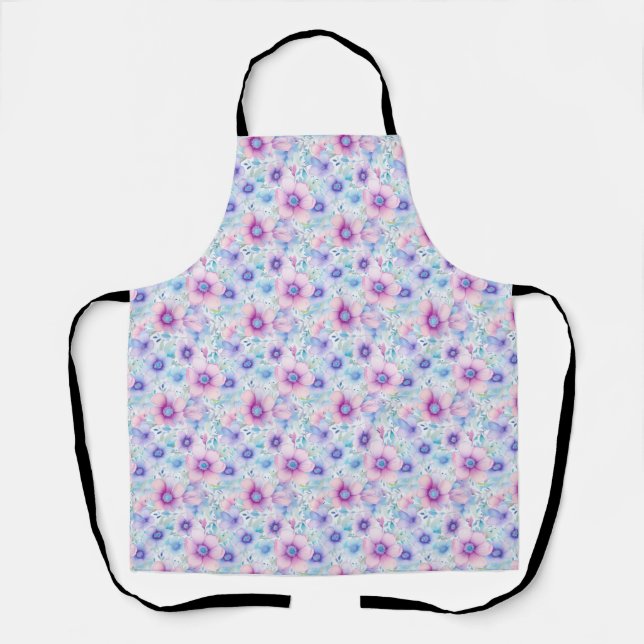 Birthday Gift | Seamless Pattern with Pink Apron (Front)