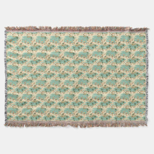 Birthday Gift Smell The Sea And Feel The Sky Throw Blanket