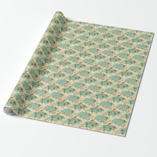Birthday Gift Smell The Sea And Feel The Sky Wrapping Paper