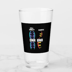 Birthday Gift Teacher Biologist DNA And RNA Glass
