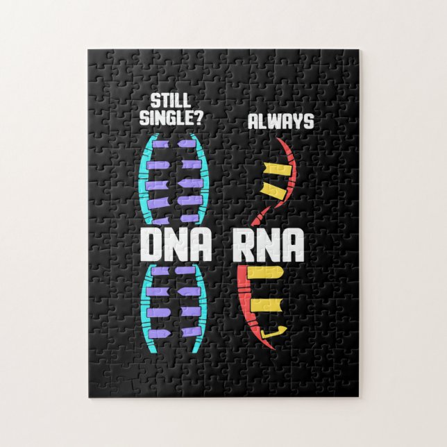 Birthday Gift | Teacher Biologist DNA And RNA Jigsaw Puzzle (Vertical)