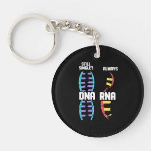 Birthday Gift   Teacher Biologist DNA And RNA Key Ring