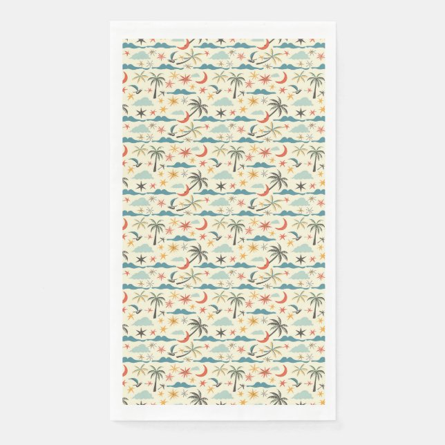 Birthday Gift | The Ocean Is A Central Image Napkin (Front)