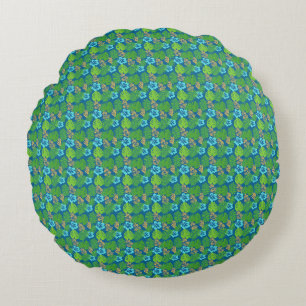 Birthday Gift   The Sea Is Life Round Cushion