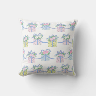 Birthday Gift Theme Throw Pillow