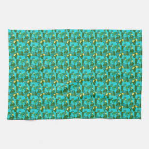 Birthday Gift Tropical Paradise Is Calling Tea Towel